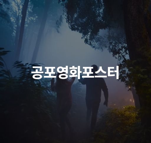 공포영화포스터  공포영화포스터의 디자인 트렌드와 분석