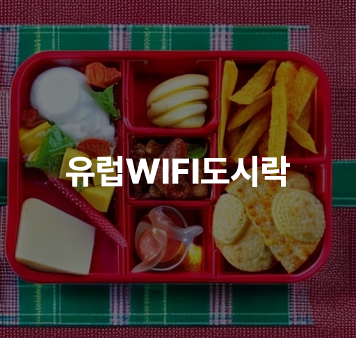 유럽 WIFI도시락  무료 와이파이 서비스 유럽 여행자용 와이파이